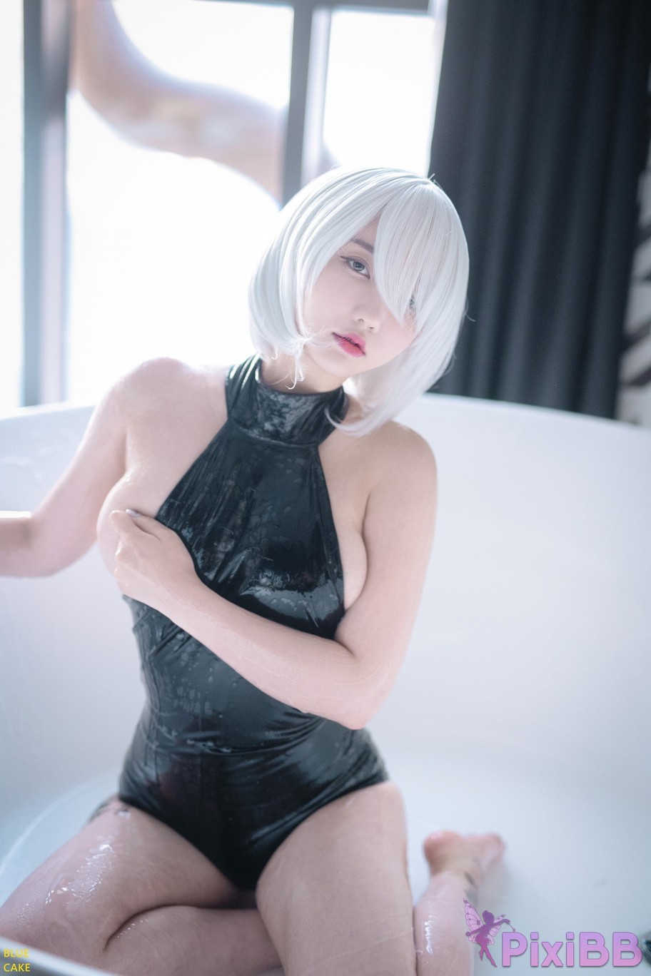 BLUECAKE Son Ye Eun 2B RED RED.Ver uncensored PixiBB.COM 027