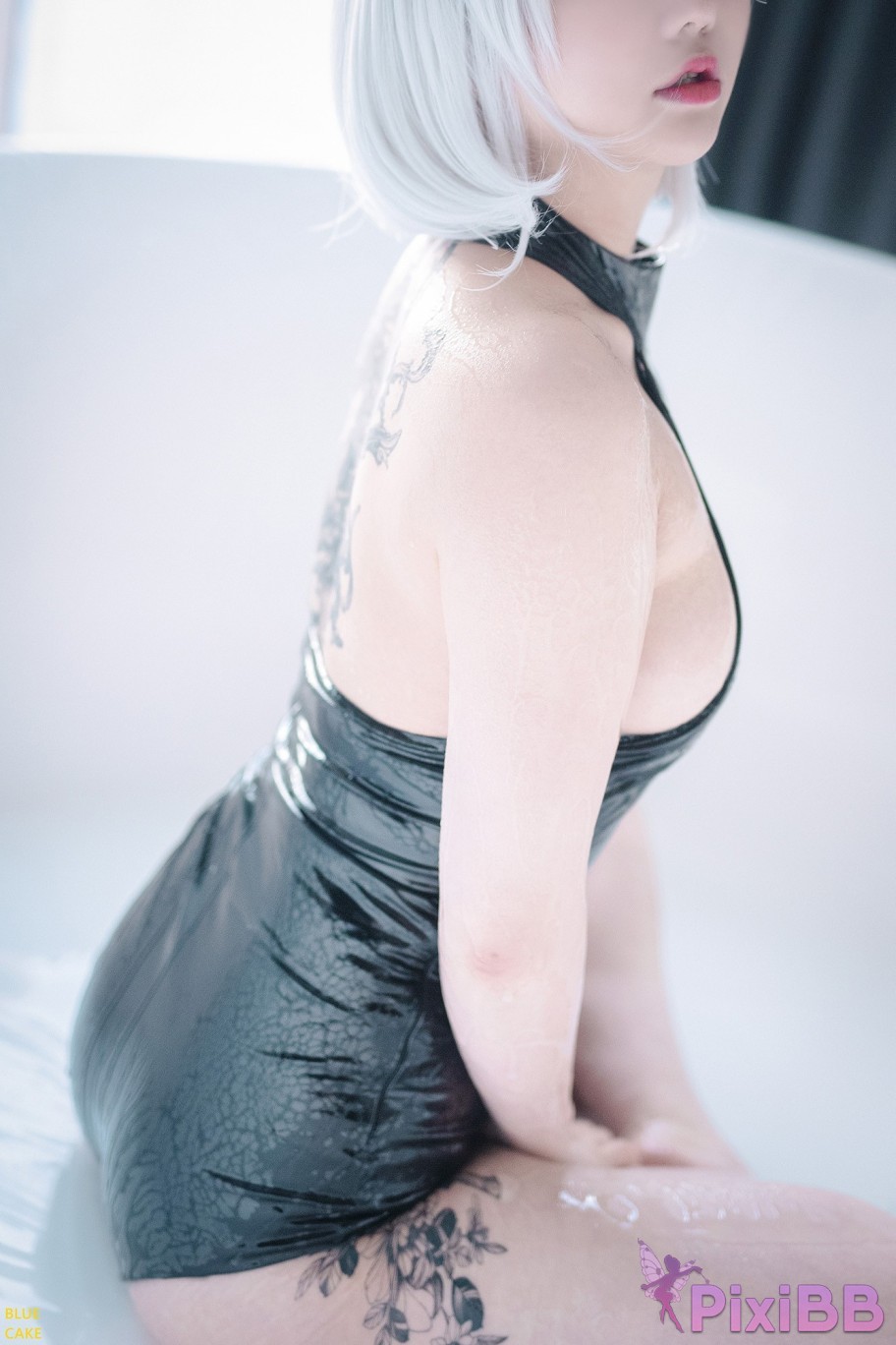 BLUECAKE Son Ye Eun 2B RED RED.Ver uncensored PixiBB.COM 028