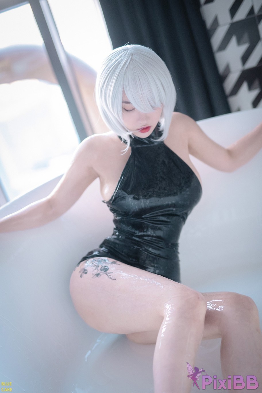 BLUECAKE Son Ye Eun 2B RED RED.Ver uncensored PixiBB.COM 031