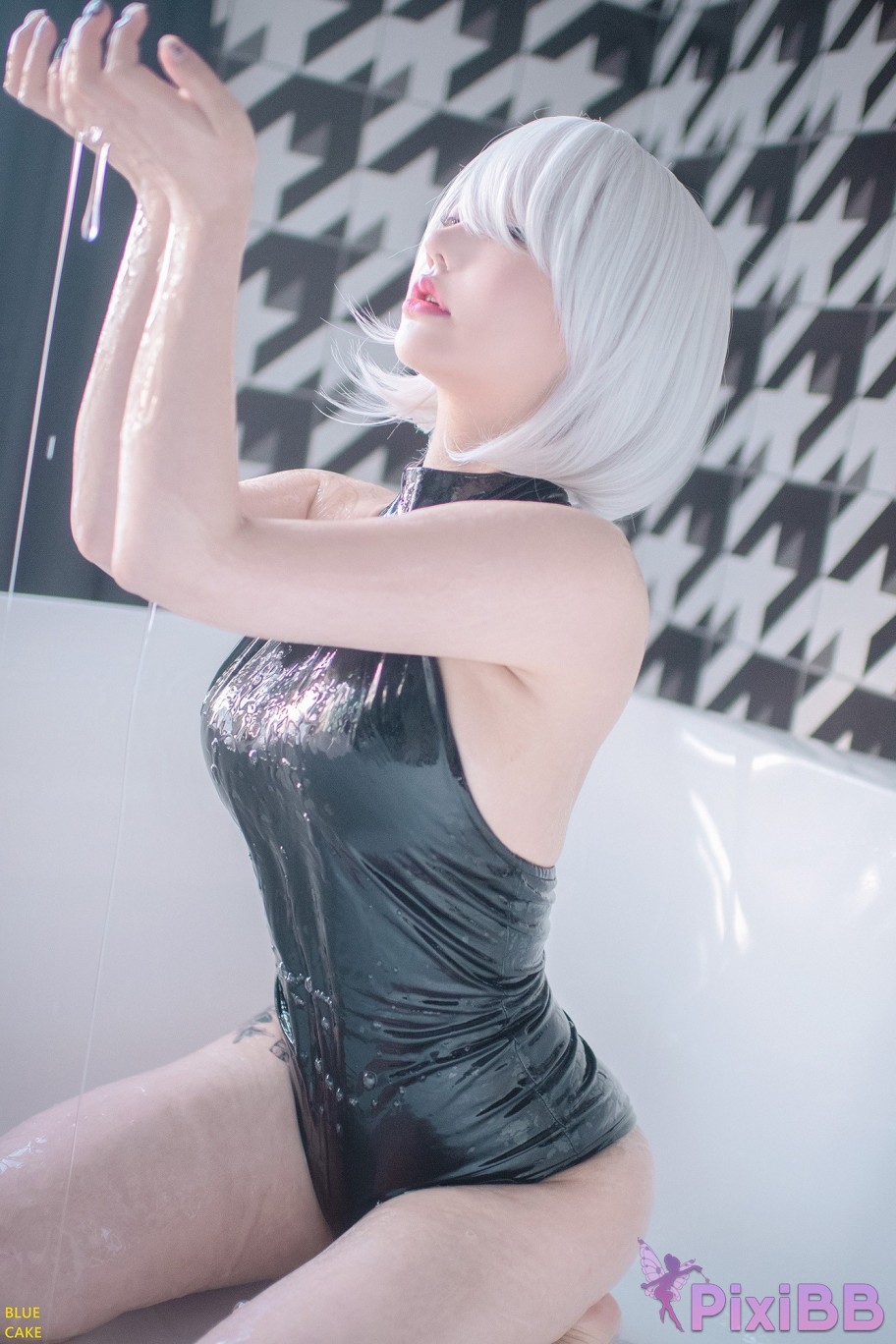 BLUECAKE Son Ye Eun 2B RED RED.Ver uncensored PixiBB.COM 033