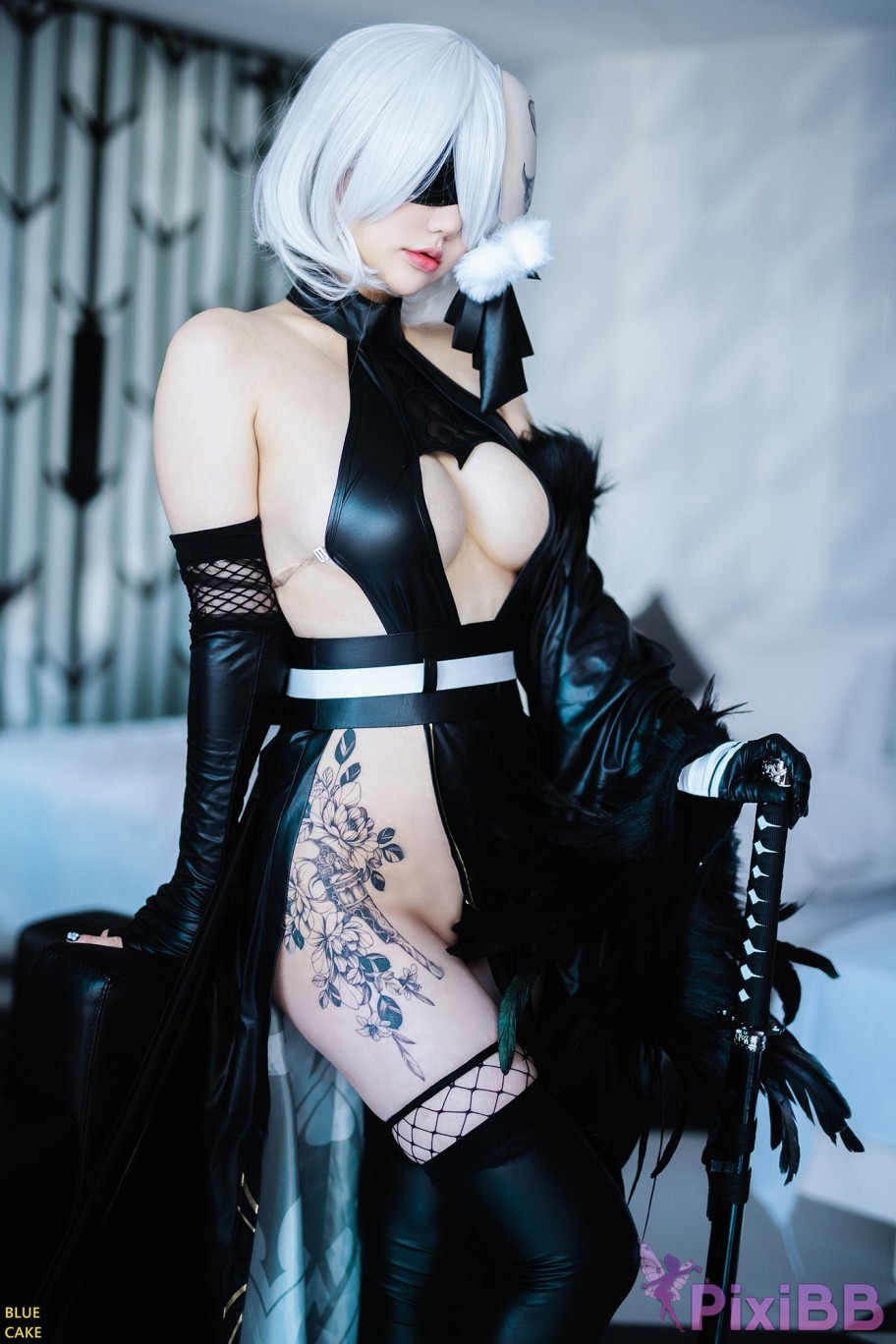 BLUECAKE Son Ye Eun 2B RED RED.Ver uncensored PixiBB.COM 034