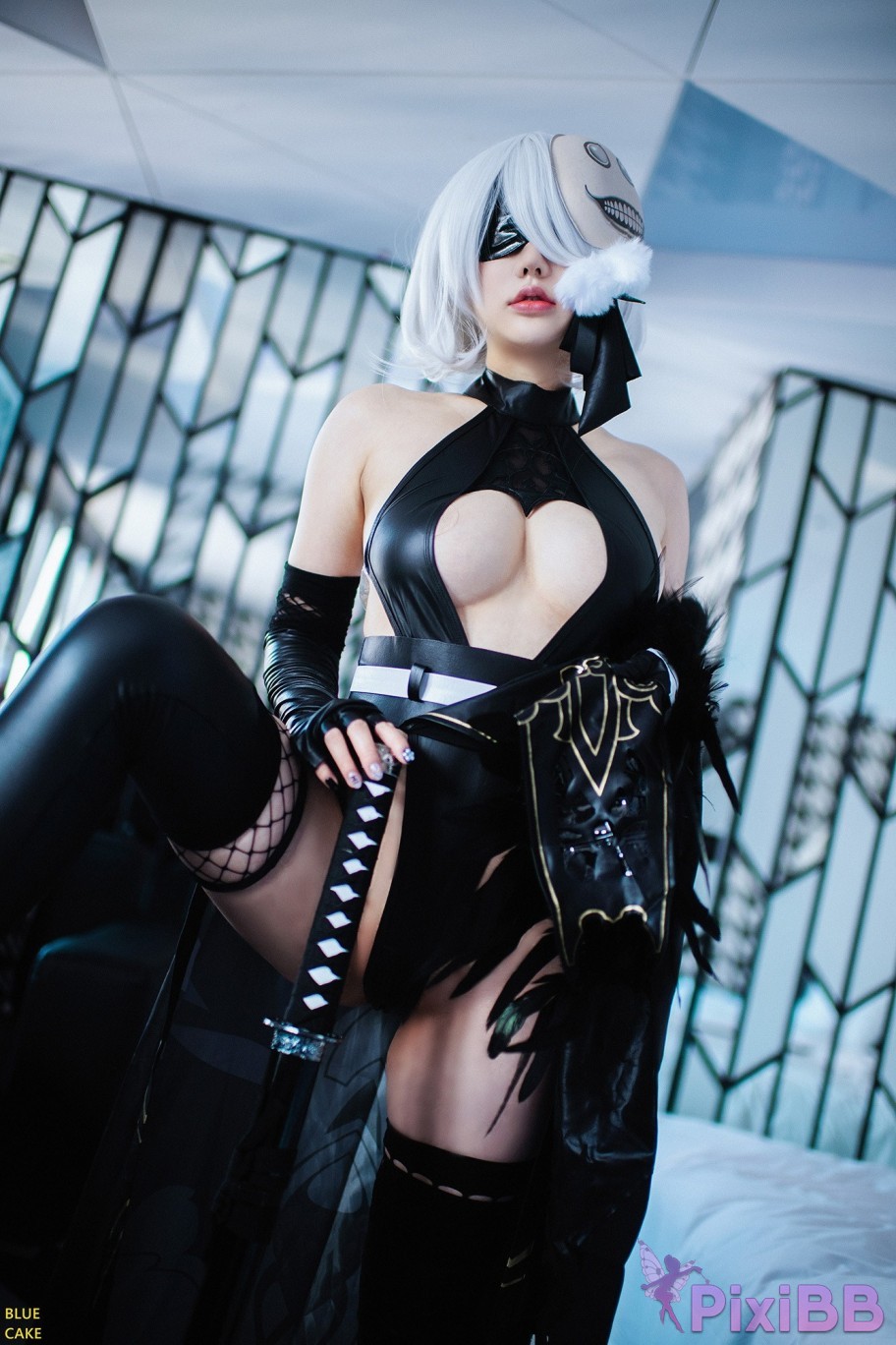 BLUECAKE Son Ye Eun 2B RED RED.Ver uncensored PixiBB.COM 037