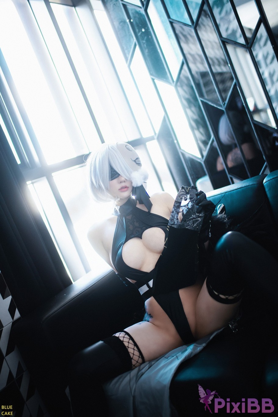 BLUECAKE Son Ye Eun 2B RED RED.Ver uncensored PixiBB.COM 038