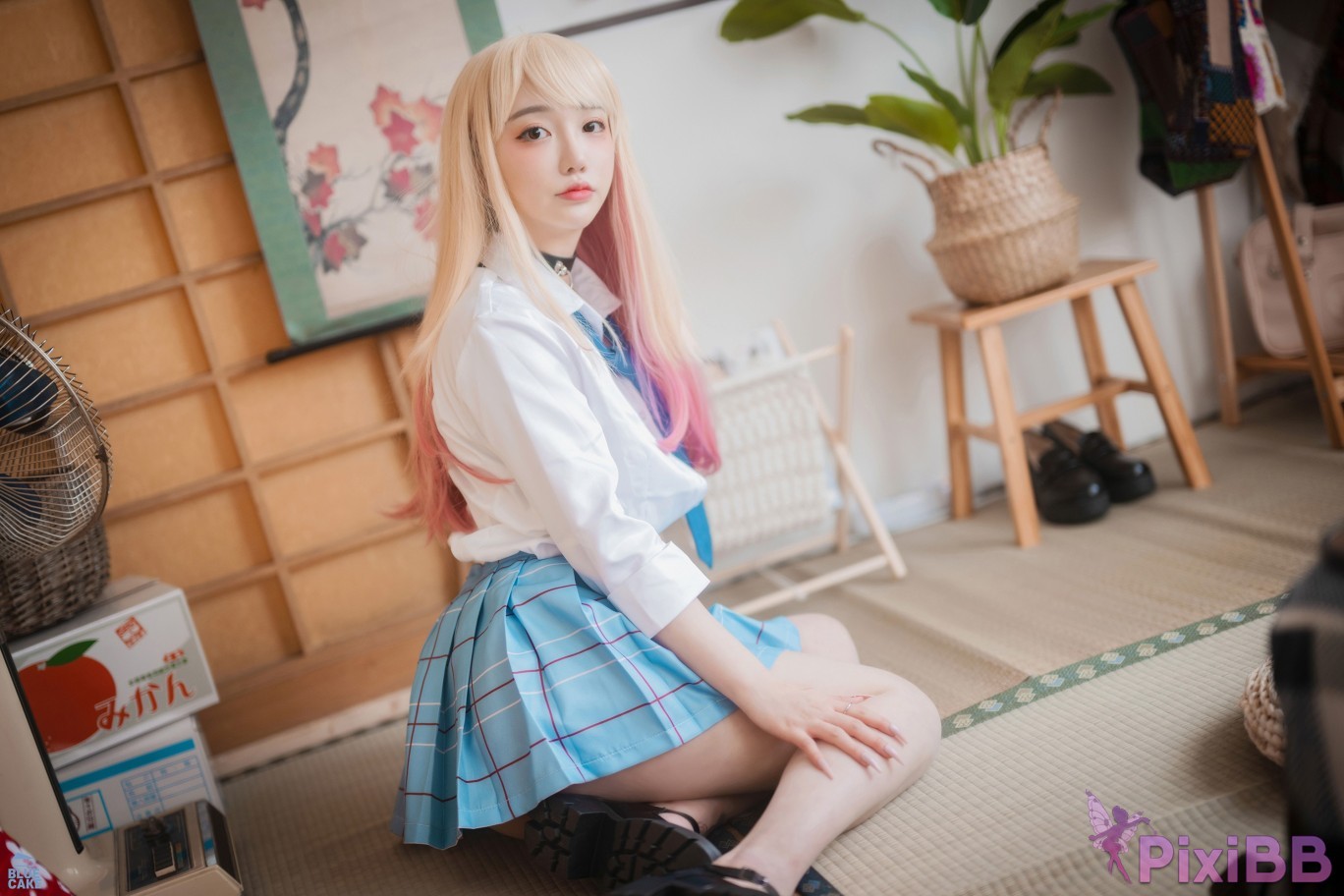 BLUECAKE Son Ye Eun Marin Kitagawa WHITE ver PixiBB.COM 022