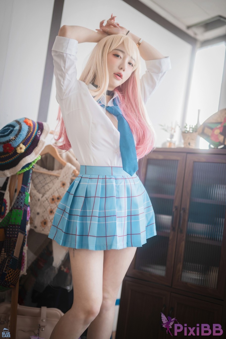 BLUECAKE Son Ye Eun Marin Kitagawa WHITE ver PixiBB.COM 026