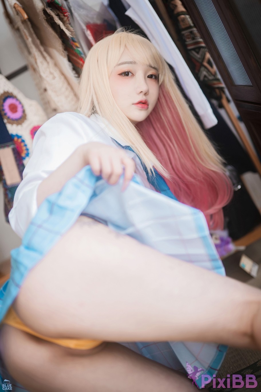 BLUECAKE Son Ye Eun Marin Kitagawa WHITE ver PixiBB.COM 033