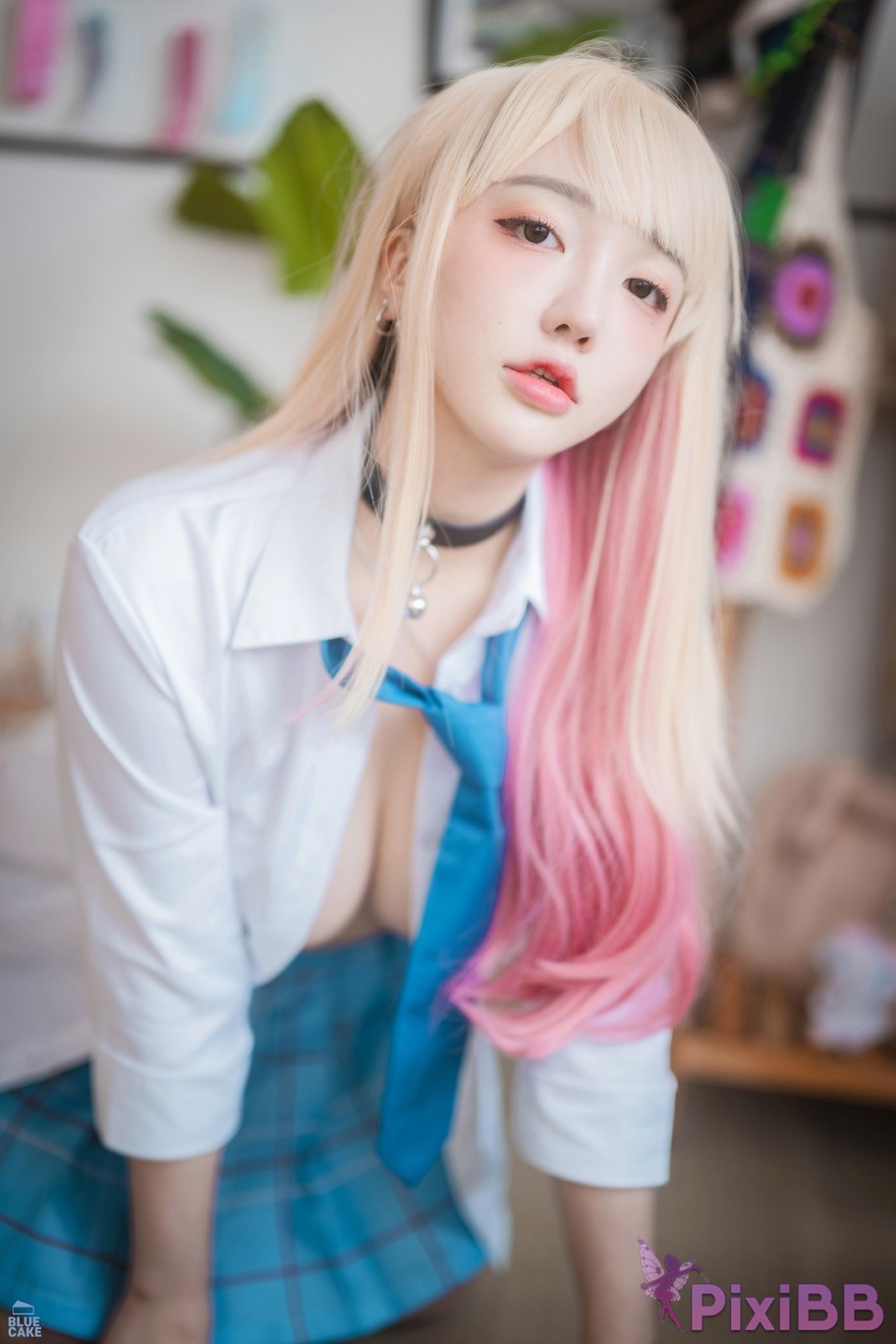 BLUECAKE Son Ye Eun Marin Kitagawa WHITE ver PixiBB.COM 040