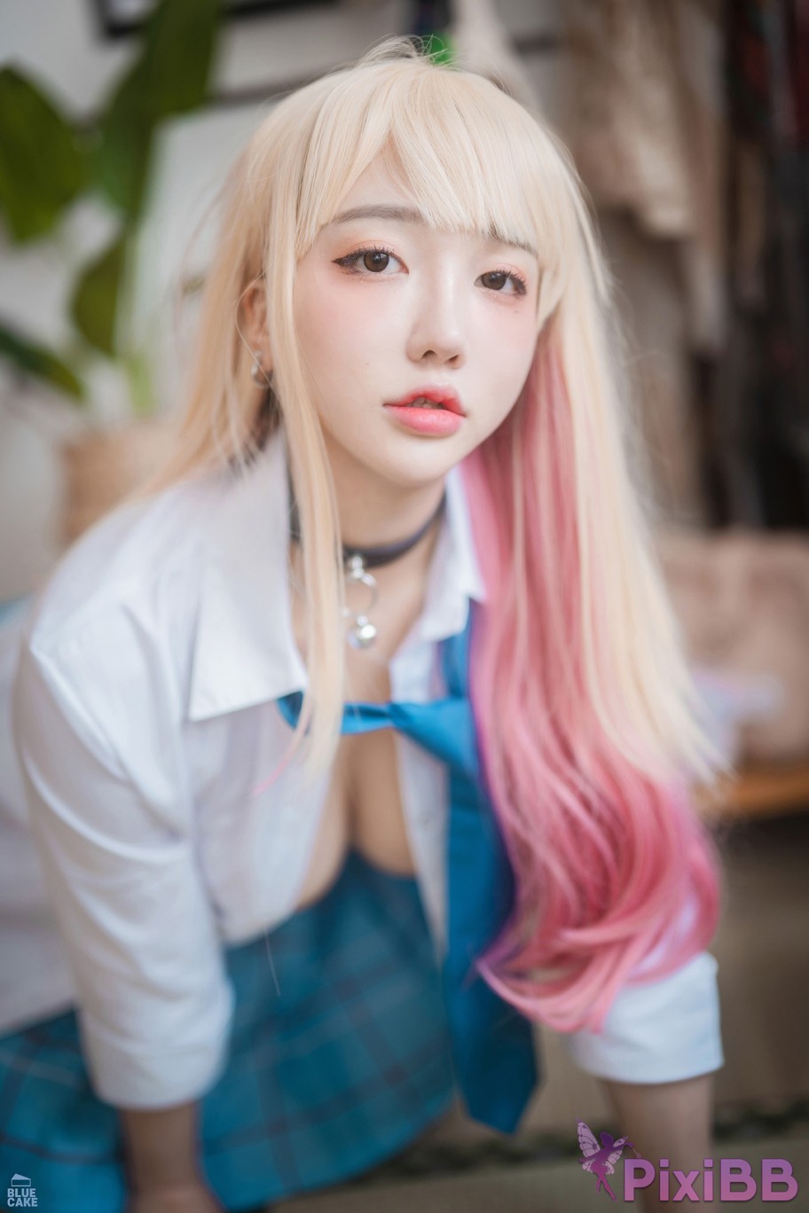 BLUECAKE Son Ye Eun Marin Kitagawa WHITE ver PixiBB.COM 041