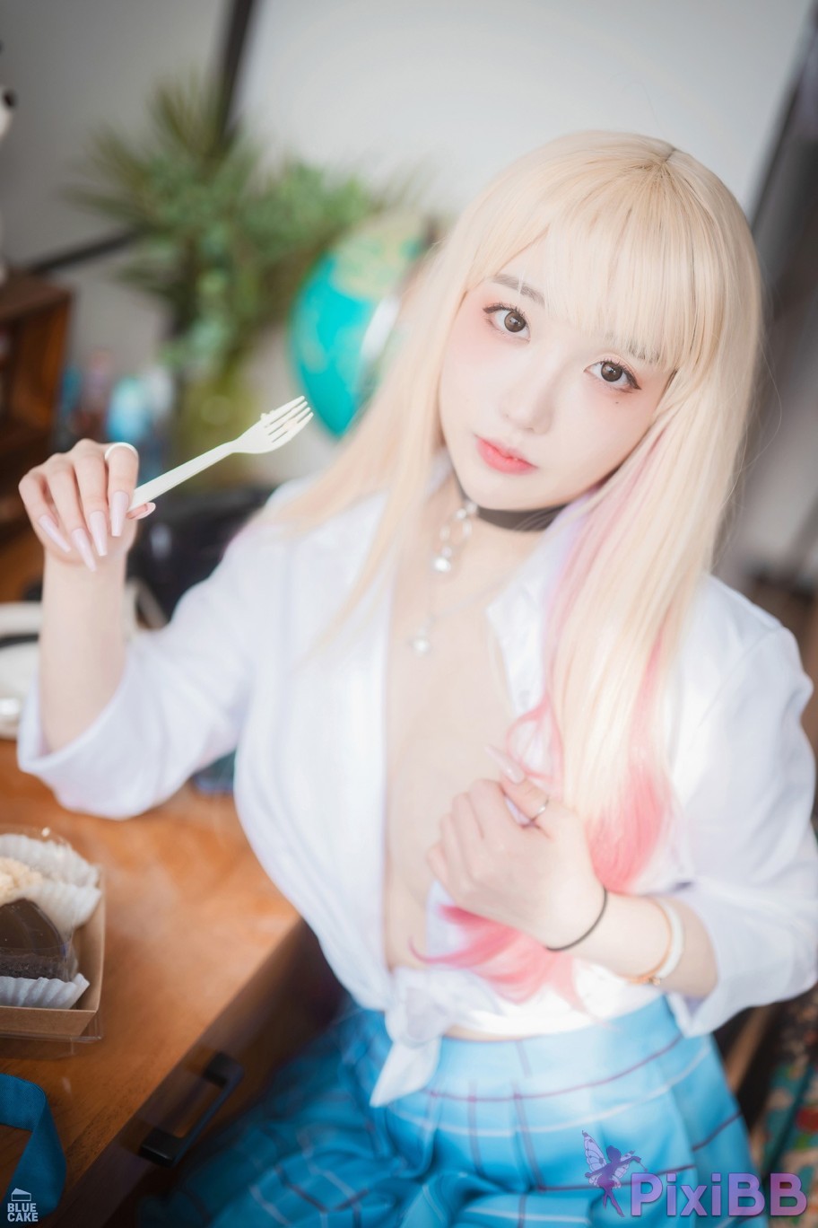 BLUECAKE Son Ye Eun Marin Kitagawa WHITE ver PixiBB.COM 045