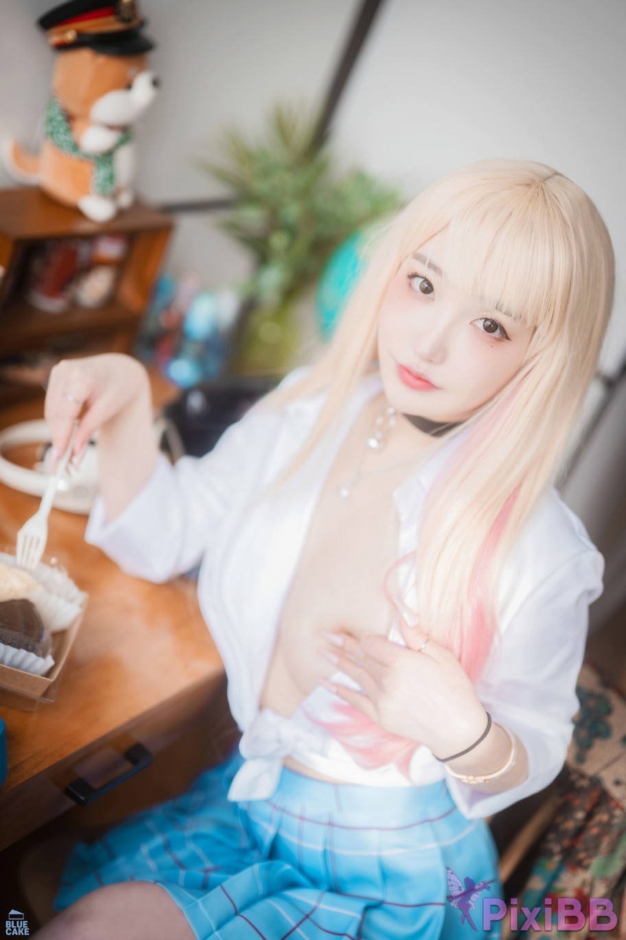 BLUECAKE Son Ye Eun Marin Kitagawa WHITE ver PixiBB.COM 047