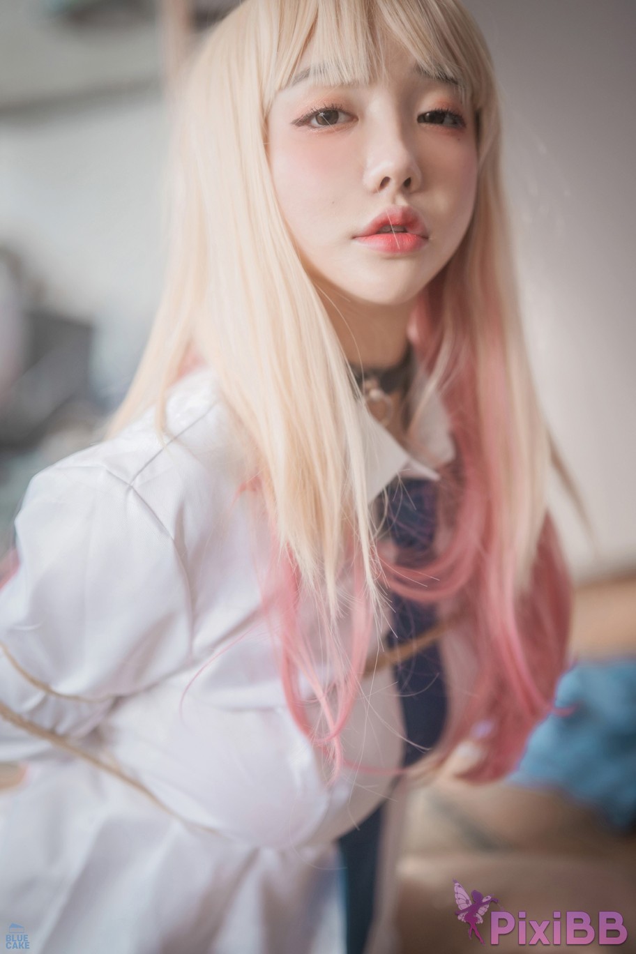 BLUECAKE Son Ye Eun Marin Kitagawa WHITE ver PixiBB.COM 088