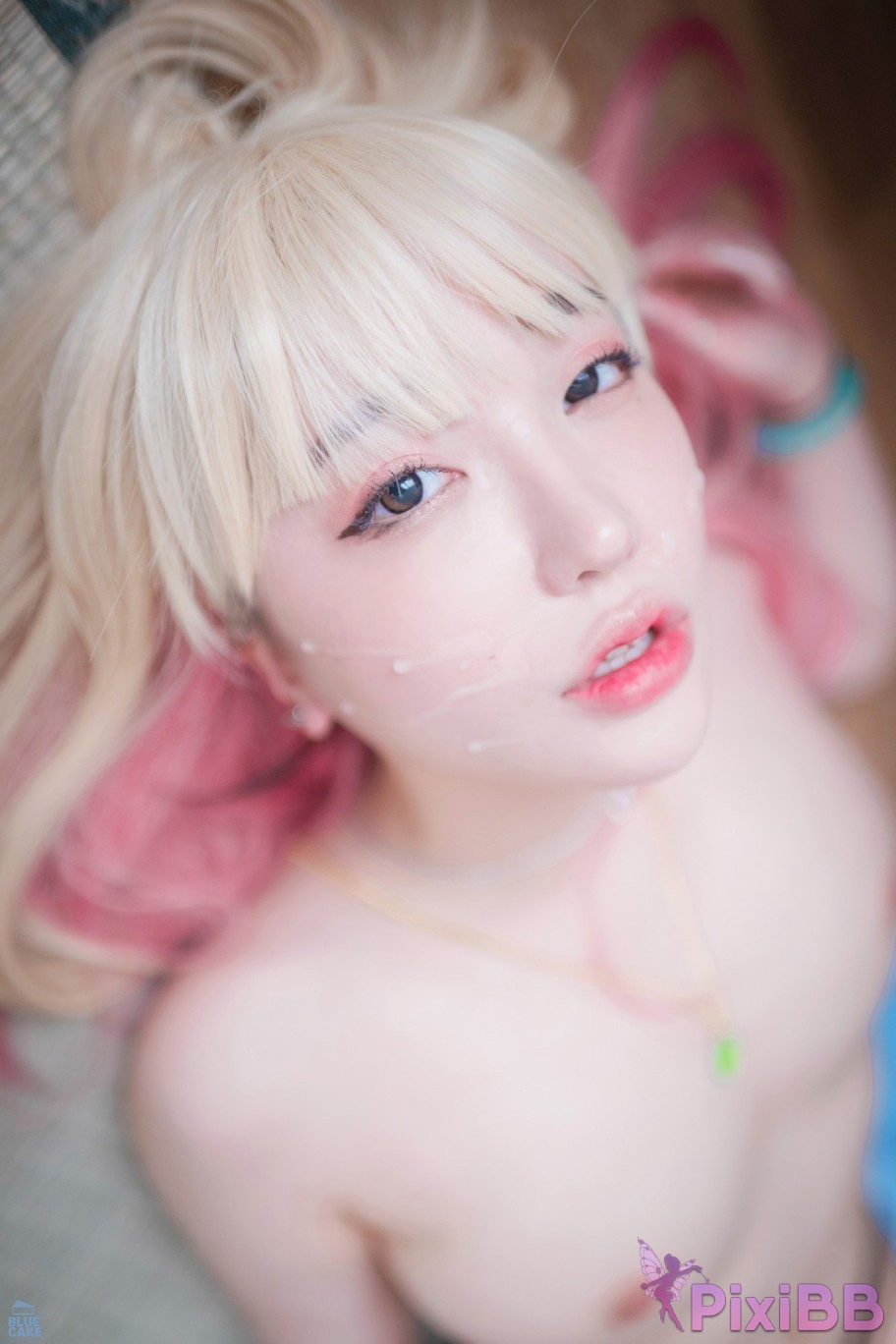 BLUECAKE Son Ye Eun Marin Kitagawa WHITE ver Uncensored PixiBB.COM 044