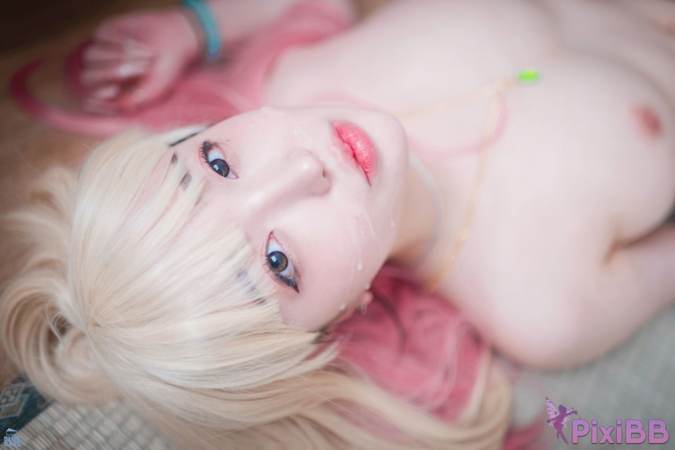 BLUECAKE Son Ye Eun Marin Kitagawa WHITE ver Uncensored PixiBB.COM 045