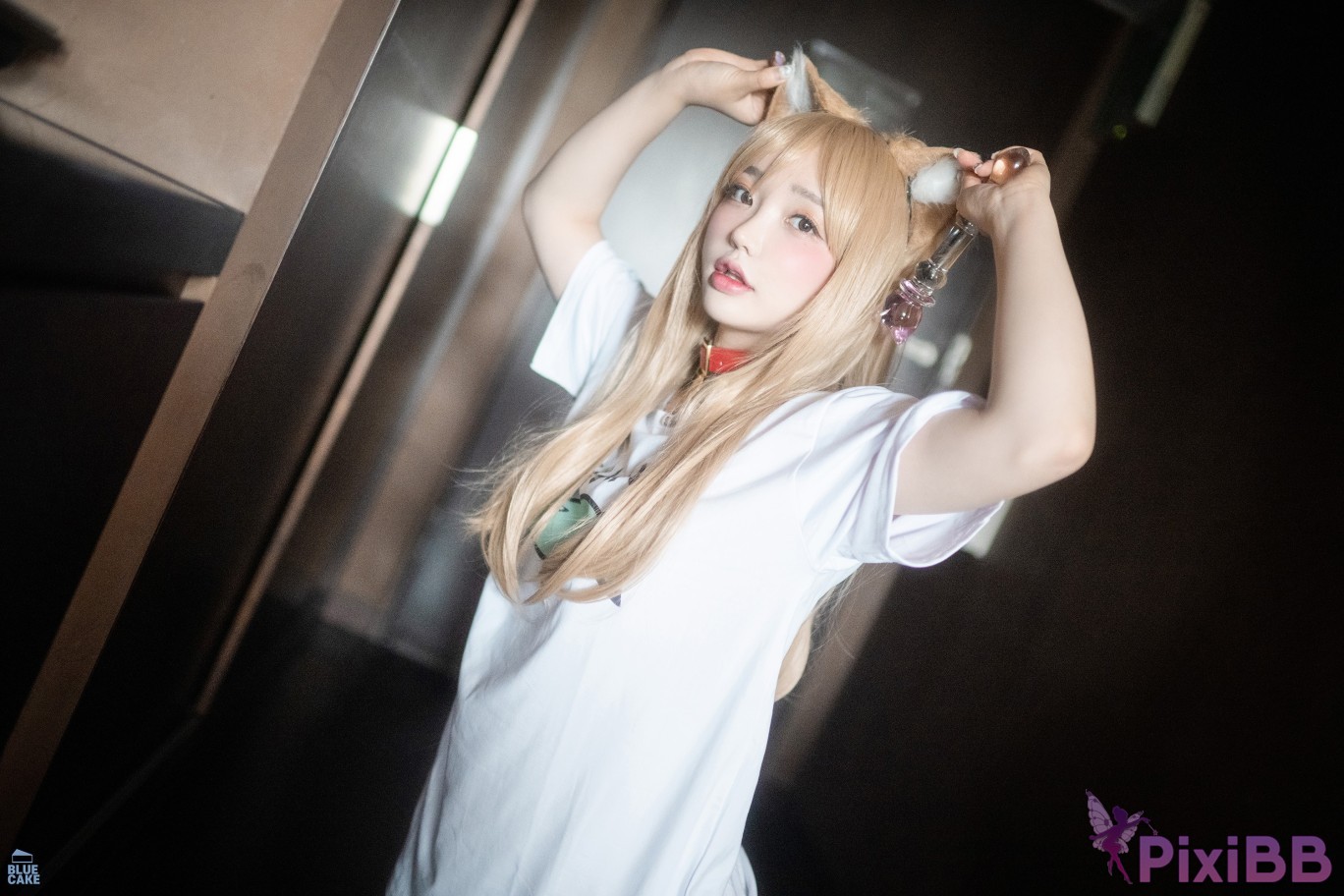 BLUECAKE Son Ye Eun Puss Puss RED Ver COSPLAY PixiBB.COM 077