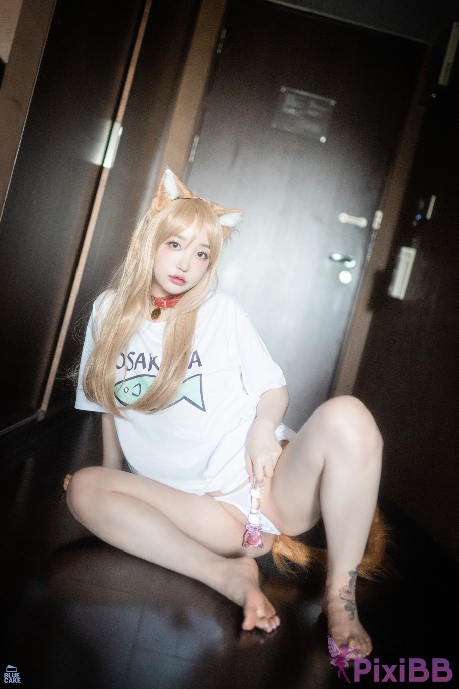 BLUECAKE Son Ye Eun Puss Puss RED Ver COSPLAY PixiBB.COM 081