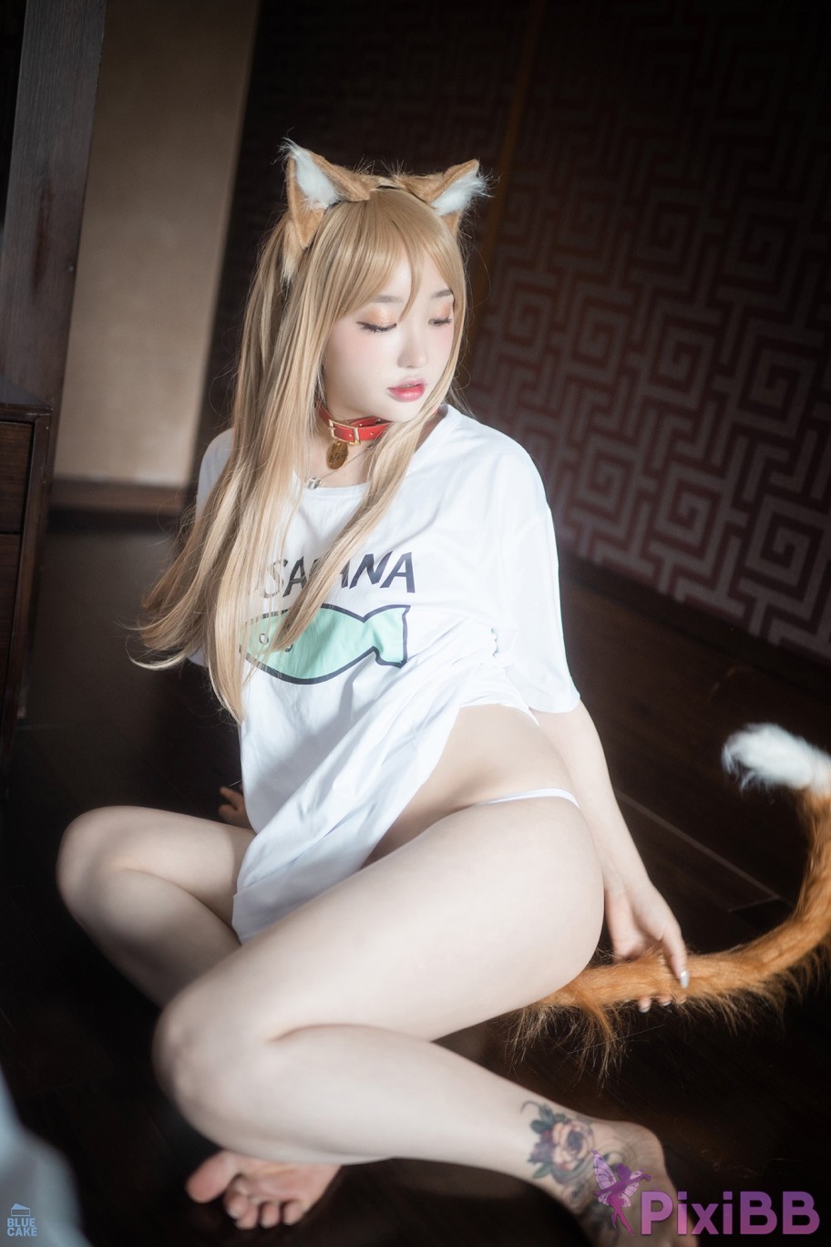 BLUECAKE Son Ye Eun Puss Puss RED Ver COSPLAY PixiBB.COM 109