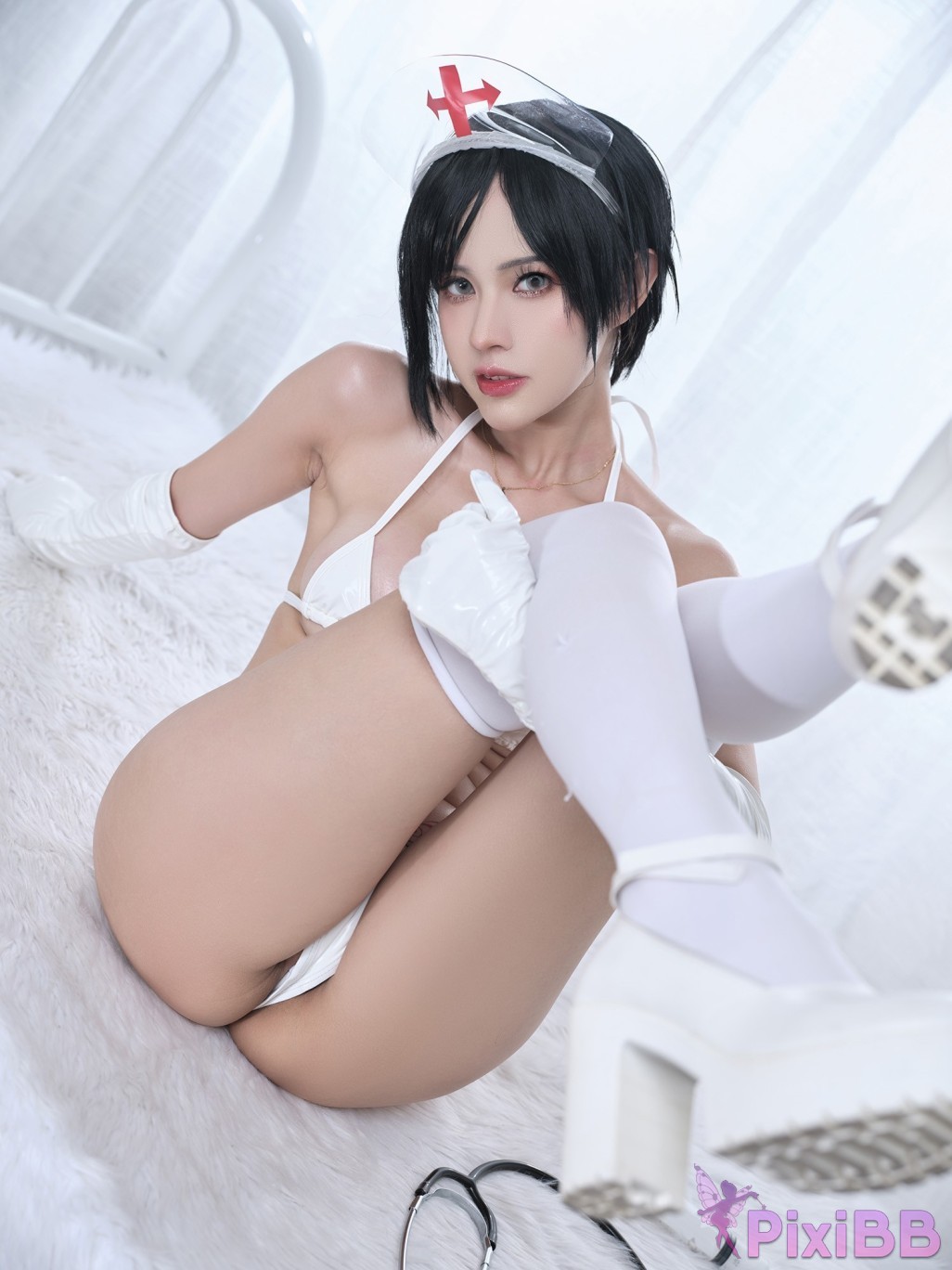 Coser PingPing Ada Wong Nurse PixiBB.COM 013