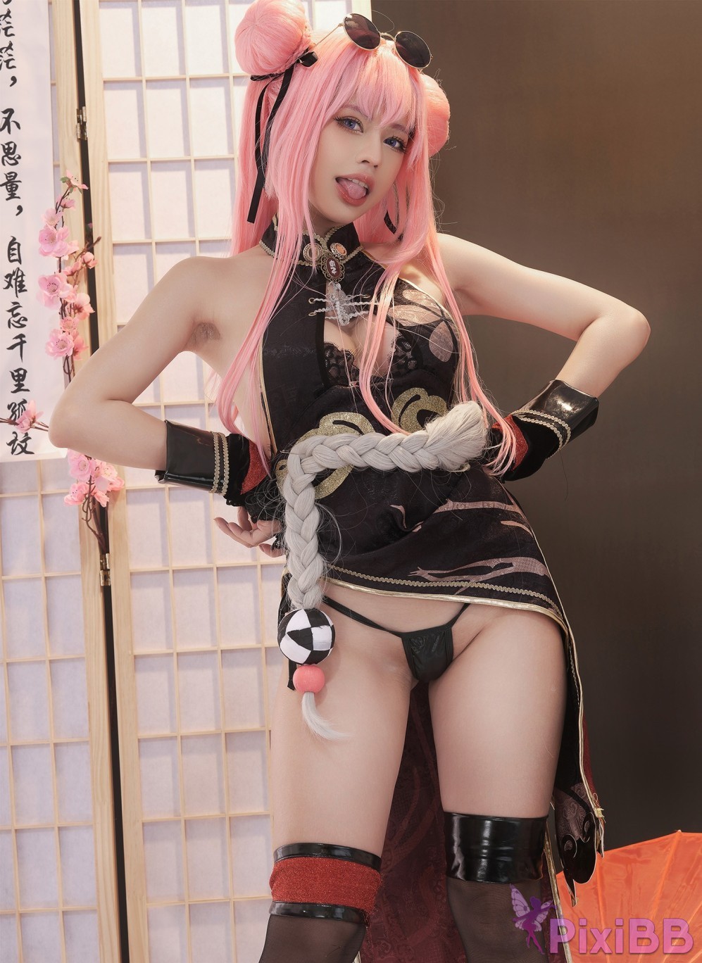 Coser PingPing Bremerton Kung Fu Qipao Azurlane PixiBB.COM 002
