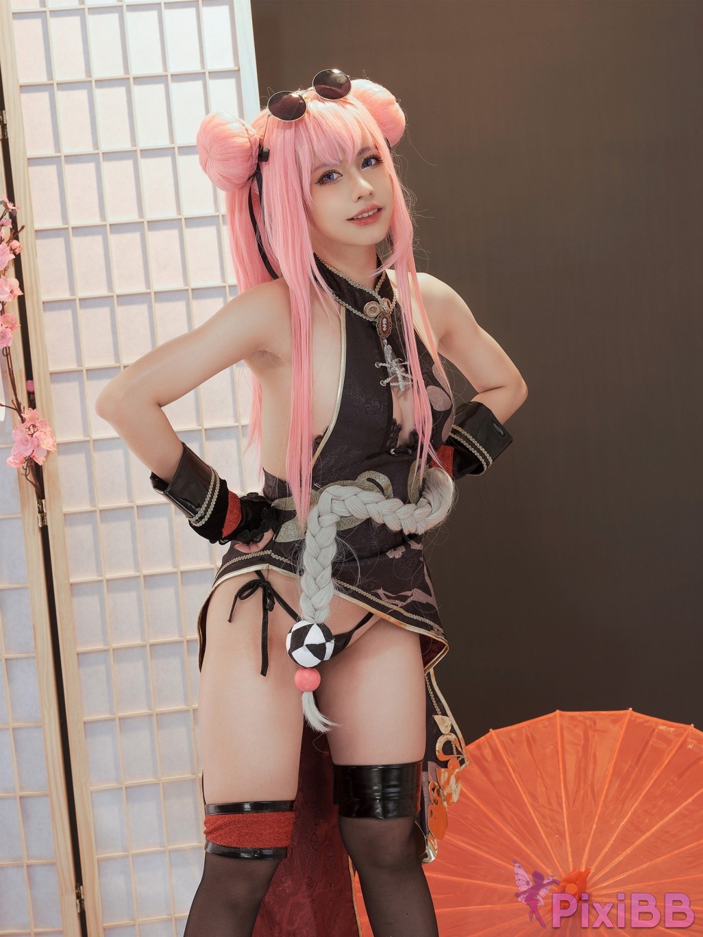 Coser PingPing Bremerton Kung Fu Qipao Azurlane PixiBB.COM 003