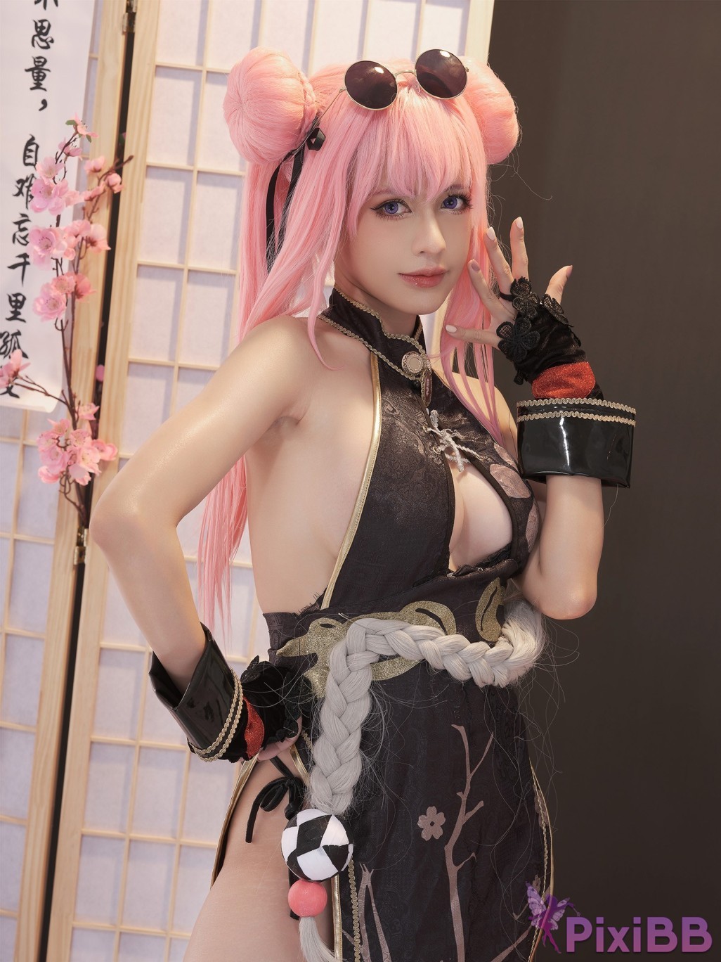 Coser PingPing Bremerton Kung Fu Qipao Azurlane PixiBB.COM 008