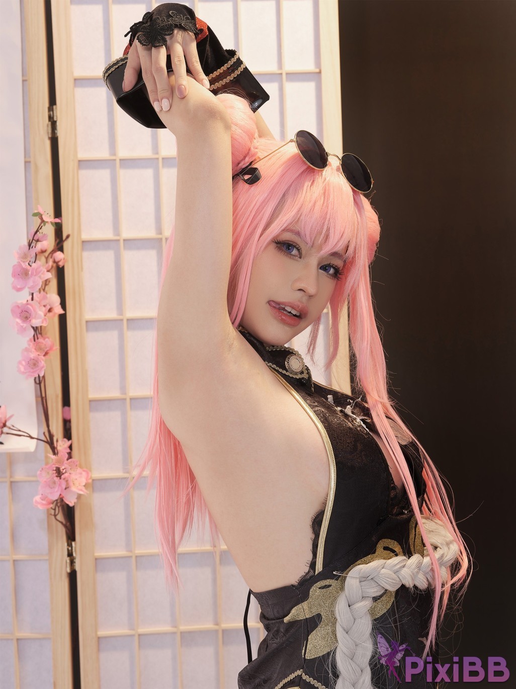Coser PingPing Bremerton Kung Fu Qipao Azurlane PixiBB.COM 014