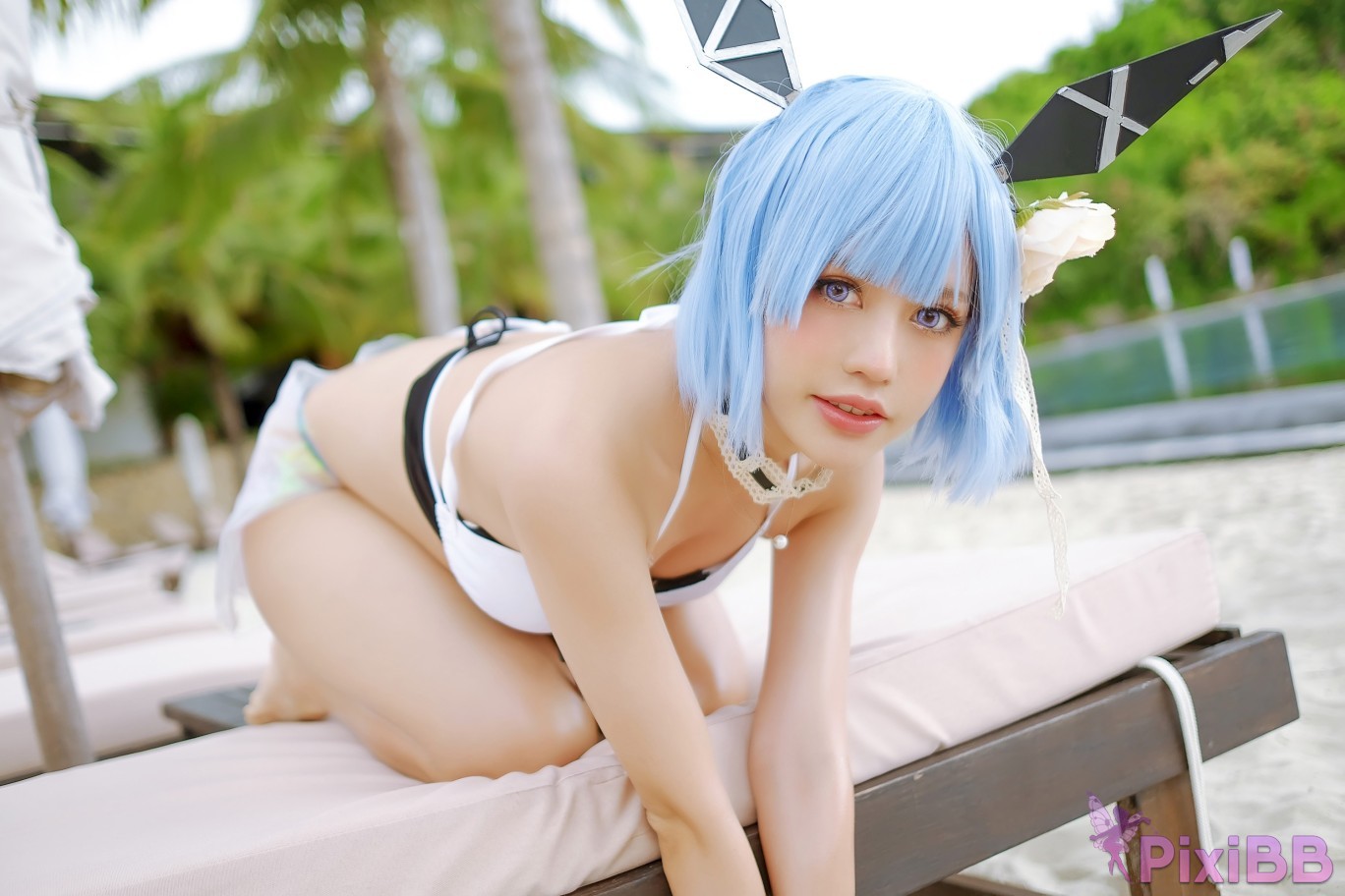 Coser PingPing Gascogne Bikini Azurlane PixiBB.COM 010