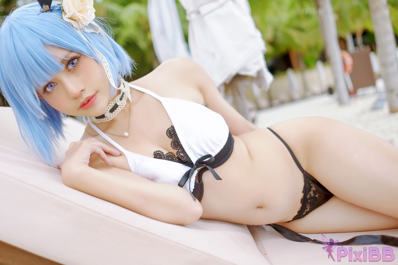 Coser PingPing Gascogne Bikini Azurlane PixiBB.COM 013