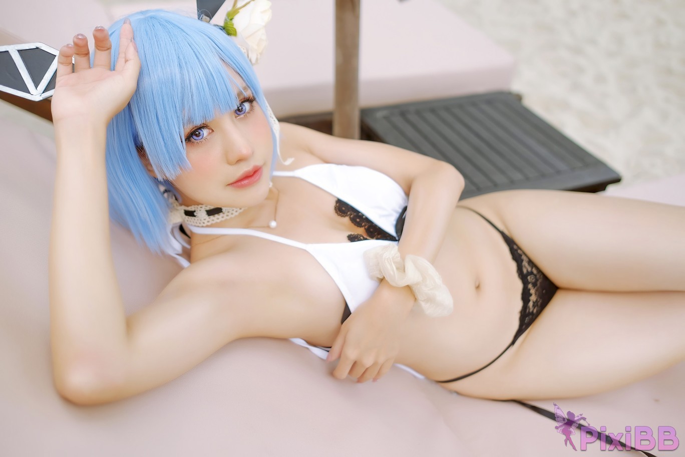 Coser PingPing Gascogne Bikini Azurlane PixiBB.COM 015