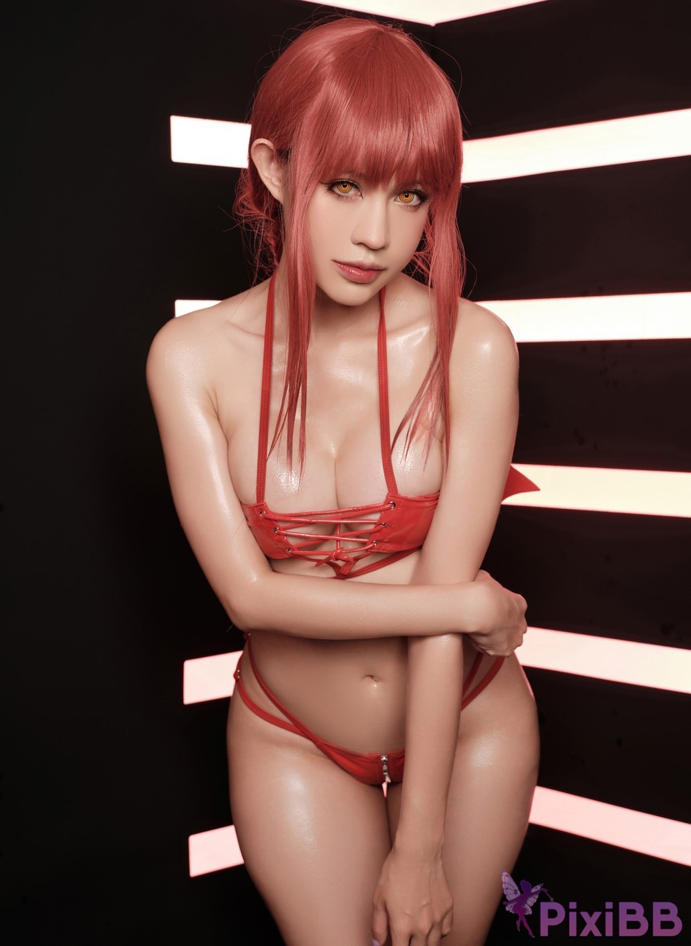 Coser PingPing Makima Hell Rider Chainsaw Man PixiBB.COM 017