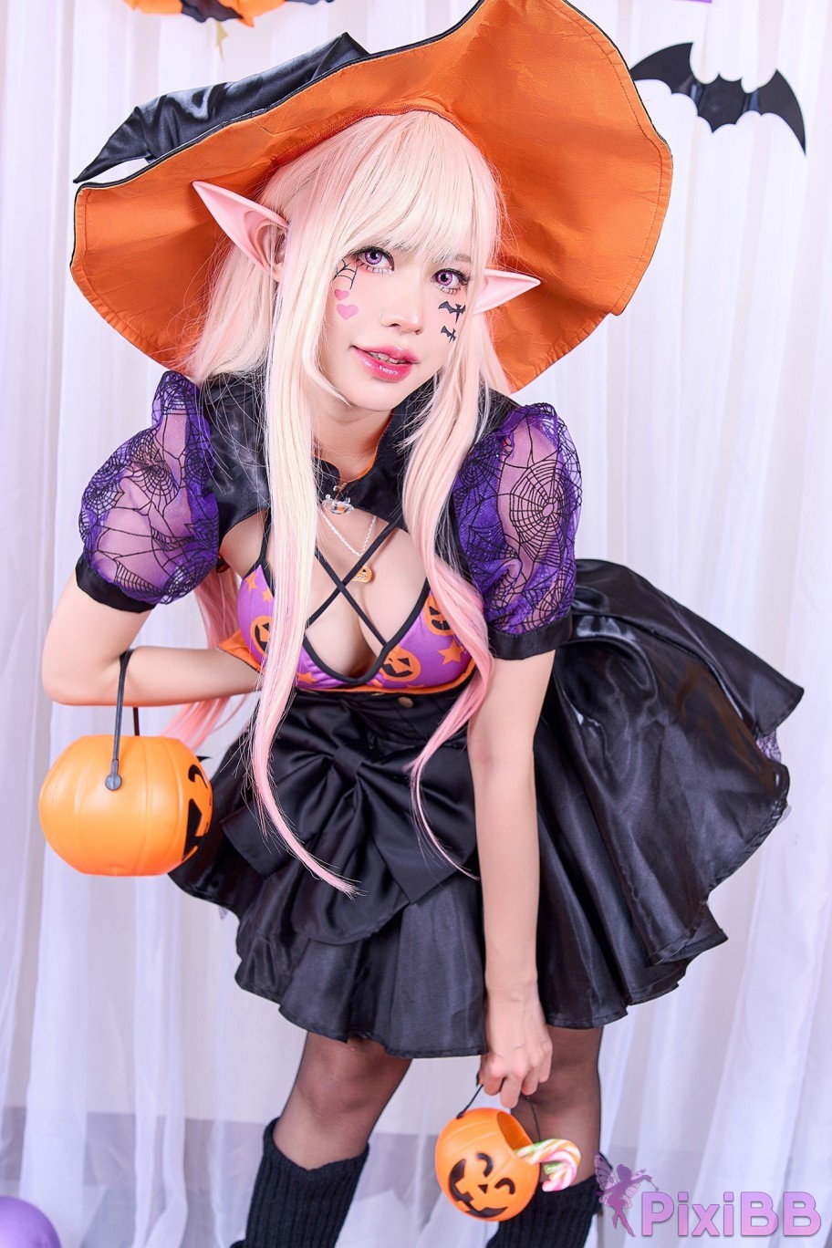 Coser PingPing Marin Kitagawa Halloween PixiBB.COM 005