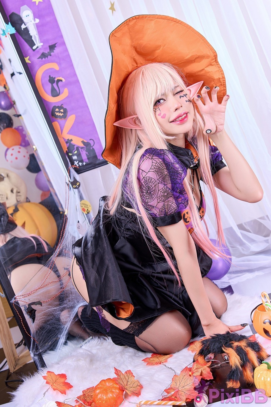 Coser PingPing Marin Kitagawa Halloween PixiBB.COM 013