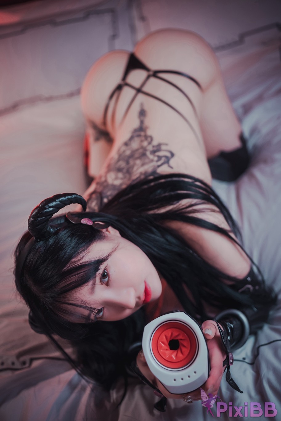 DJAWA Photo Son Ye Eun Succubus Party S.Ver PixiBB.COM 022