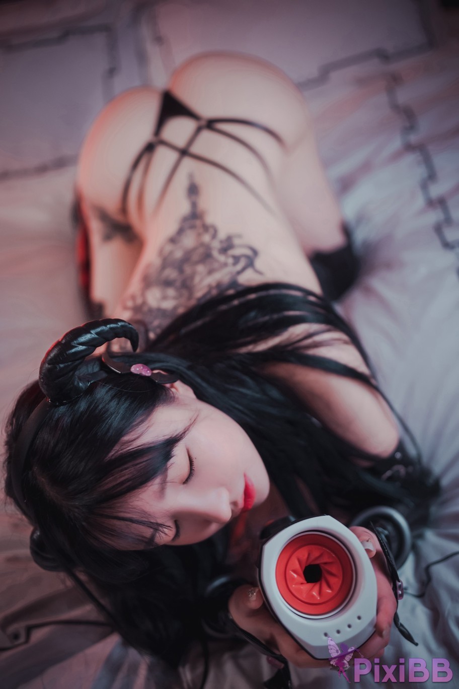 DJAWA Photo Son Ye Eun Succubus Party S.Ver PixiBB.COM 024