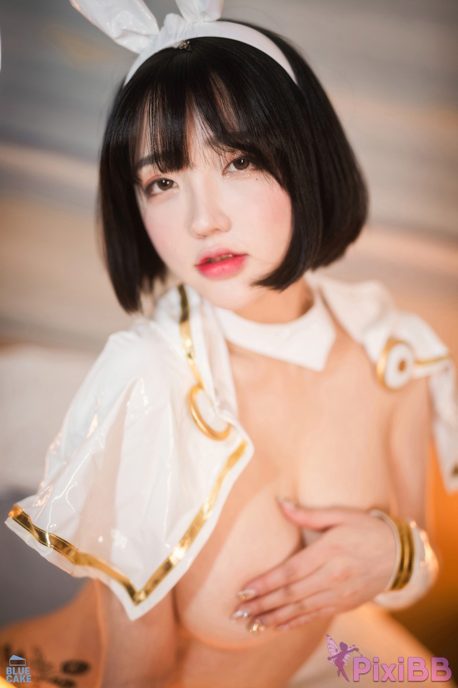 BLUECAKE Son Ye Eun BunnyLuXXX PixiBB.COM 016