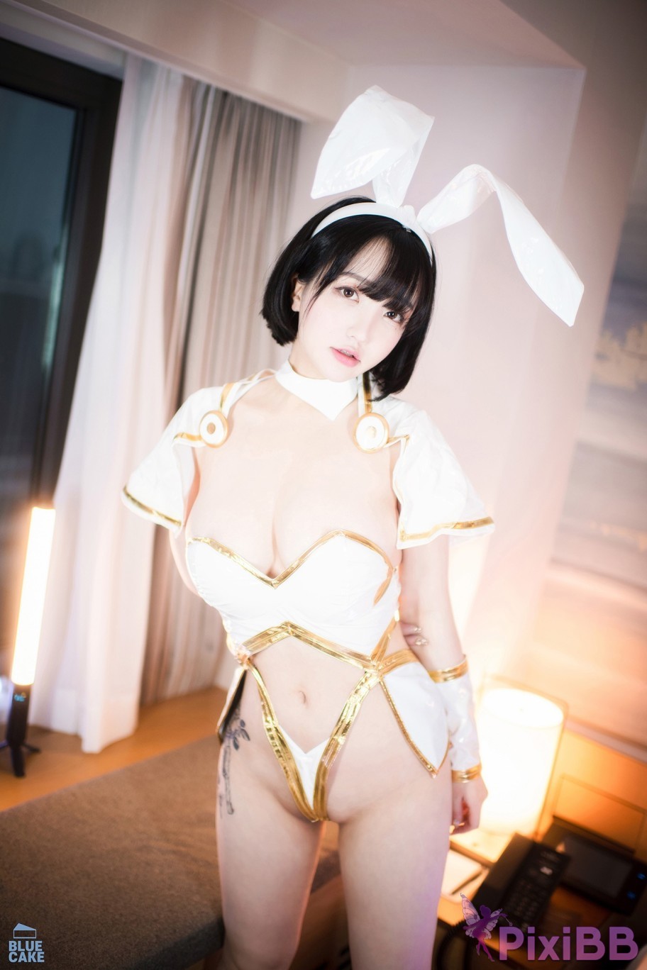 BLUECAKE Son Ye Eun BunnyLuXXX PixiBB.COM 032
