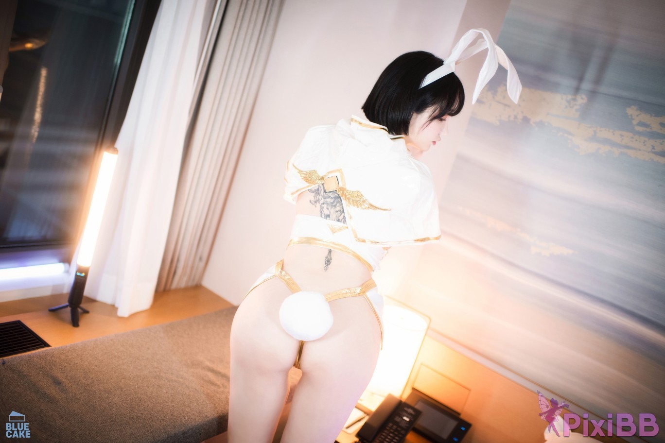 BLUECAKE Son Ye Eun BunnyLuXXX PixiBB.COM 034