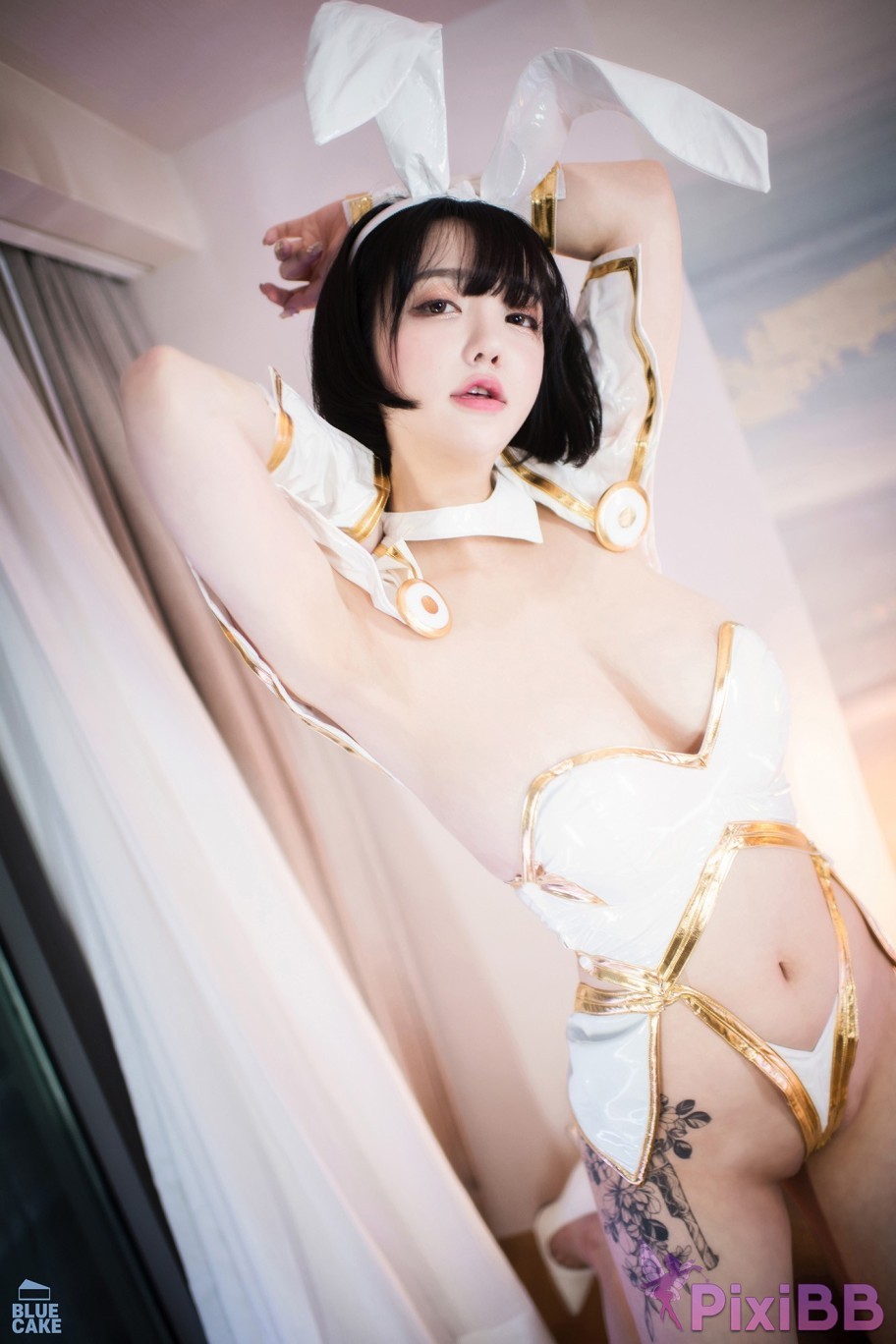 BLUECAKE Son Ye Eun BunnyLuXXX PixiBB.COM 046