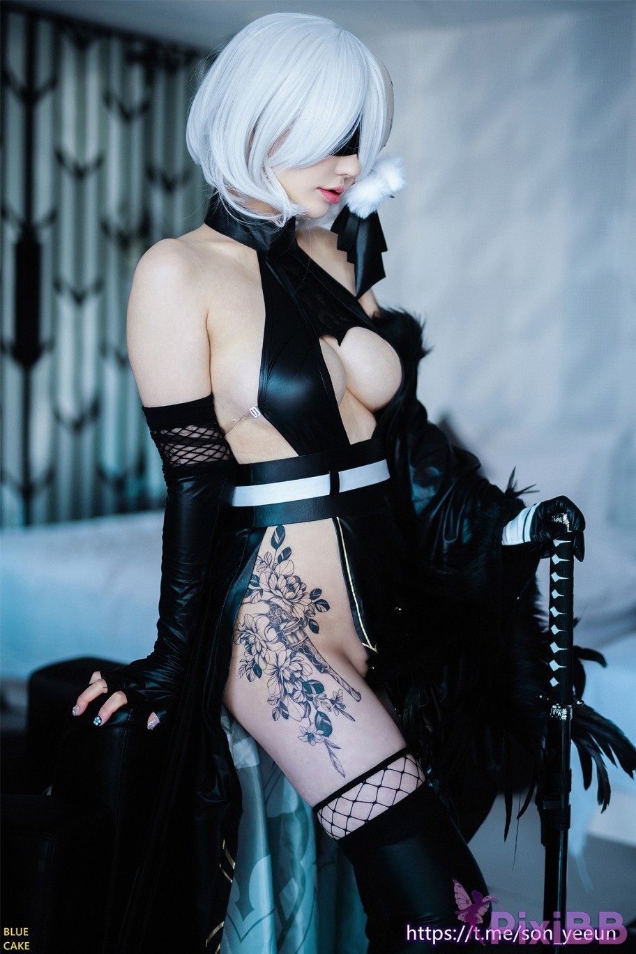 BLUECAKE Son Ye Eun NieRYoRHa No.2 2B PixiBB.COM 030