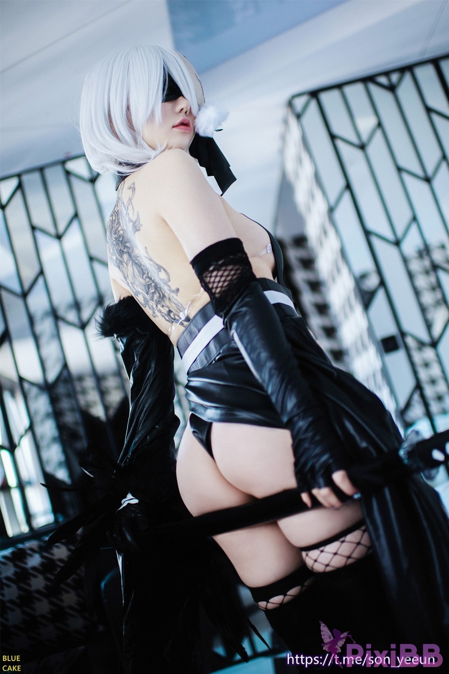 BLUECAKE Son Ye Eun NieRYoRHa No.2 2B PixiBB.COM 034