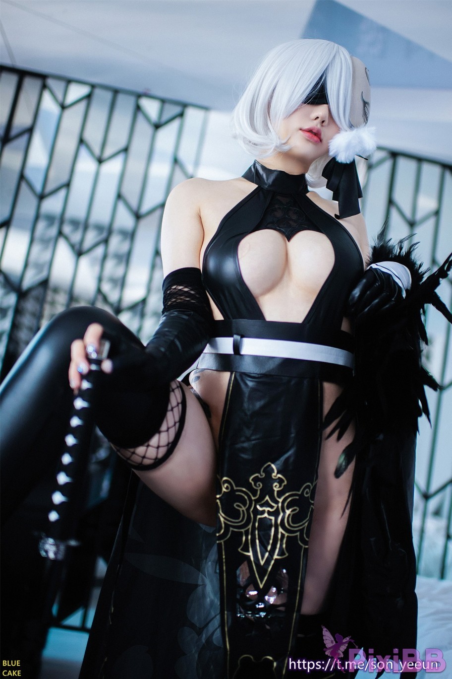 BLUECAKE Son Ye Eun NieRYoRHa No.2 2B PixiBB.COM 040