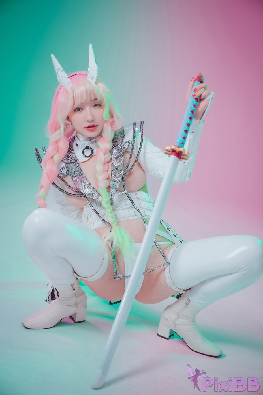 DJAWA Photo Son Ye Eun Cyber Hunter Mitsuri Uncensored PixiBB.COM 003