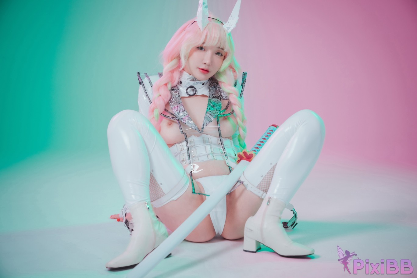 DJAWA Photo Son Ye Eun Cyber Hunter Mitsuri Uncensored PixiBB.COM 004