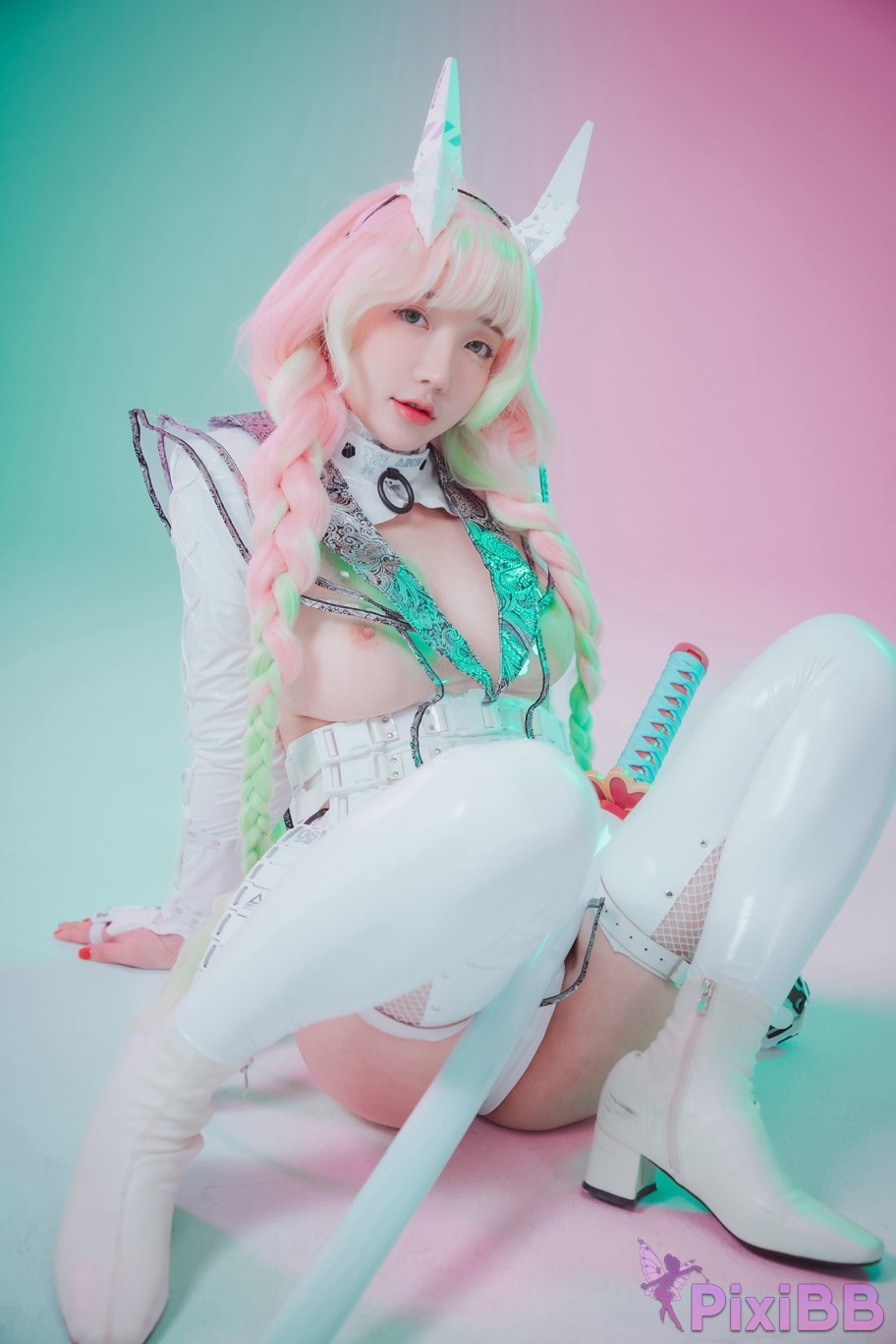 DJAWA Photo Son Ye Eun Cyber Hunter Mitsuri Uncensored PixiBB.COM 007