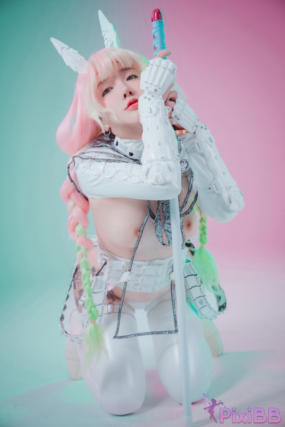 DJAWA Photo Son Ye Eun Cyber Hunter Mitsuri Uncensored PixiBB.COM 022