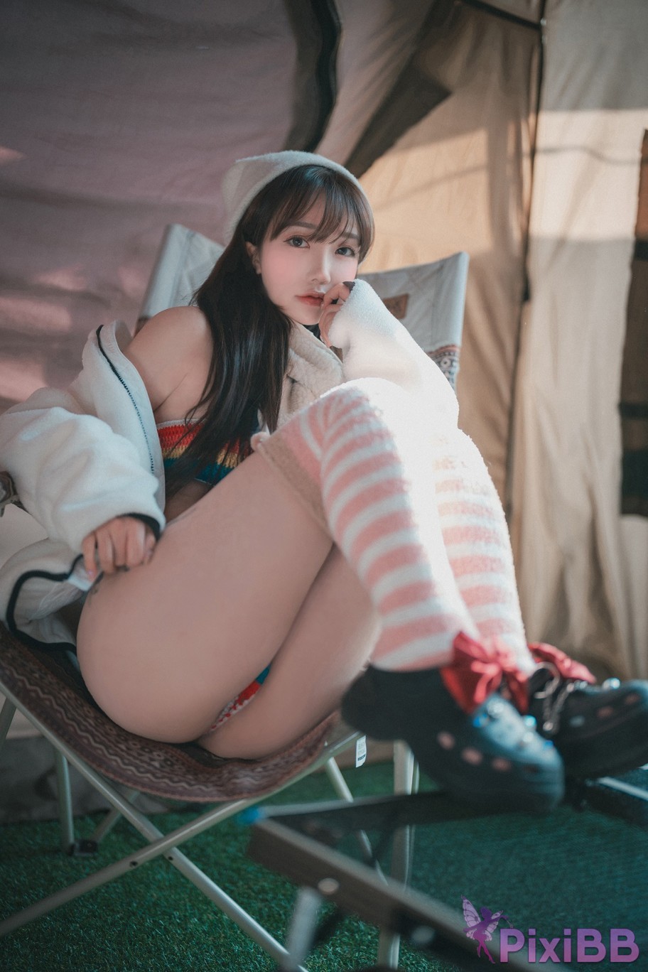 DJAWA Photo Son Ye Eun Romantic Winter Glamping PixiBB.COM 051