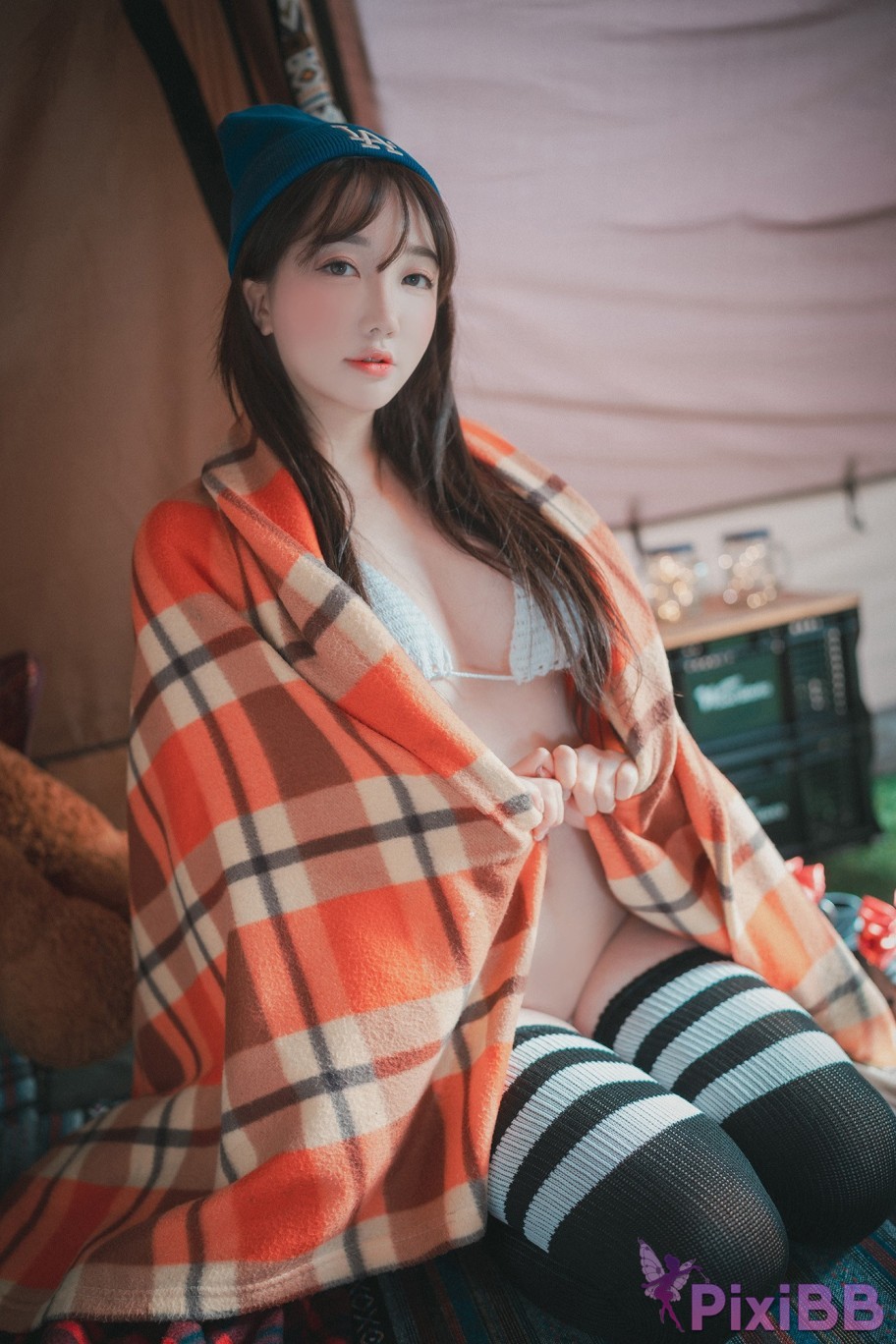 DJAWA Photo Son Ye Eun Romantic Winter Glamping PixiBB.COM 067