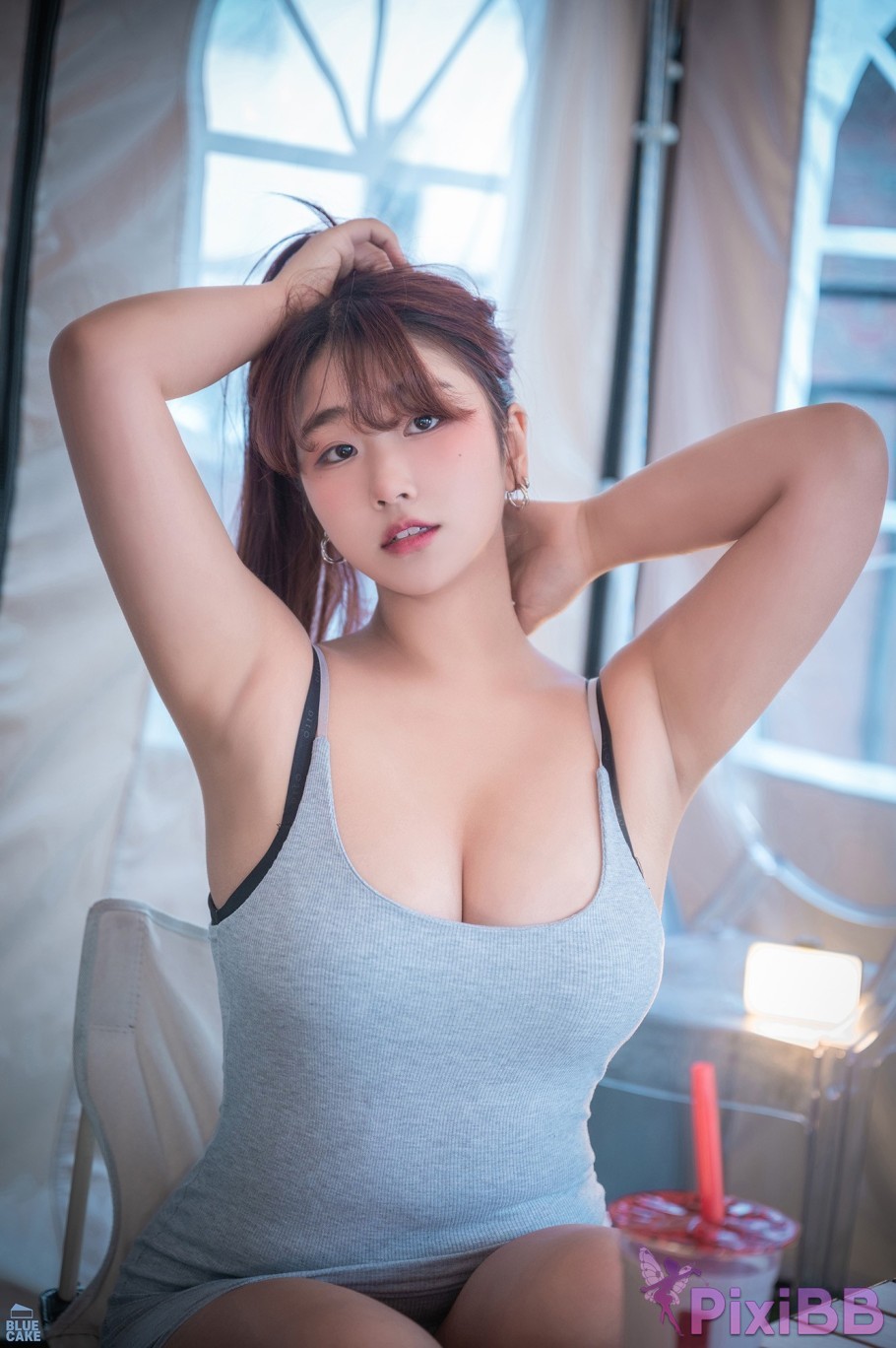 BLUECAKE Ggubbu Bubble Tea Challenge PixiBB.COM 005