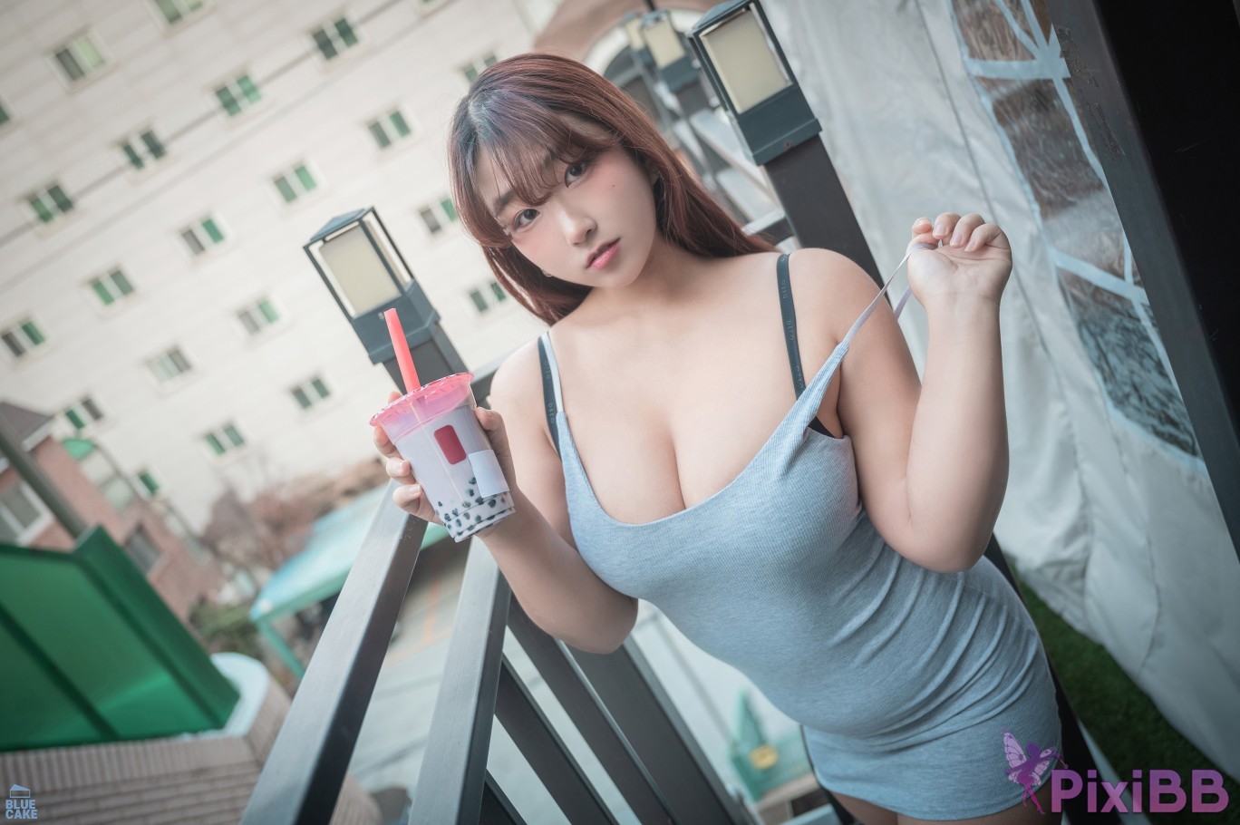 BLUECAKE Ggubbu Bubble Tea Challenge PixiBB.COM 014