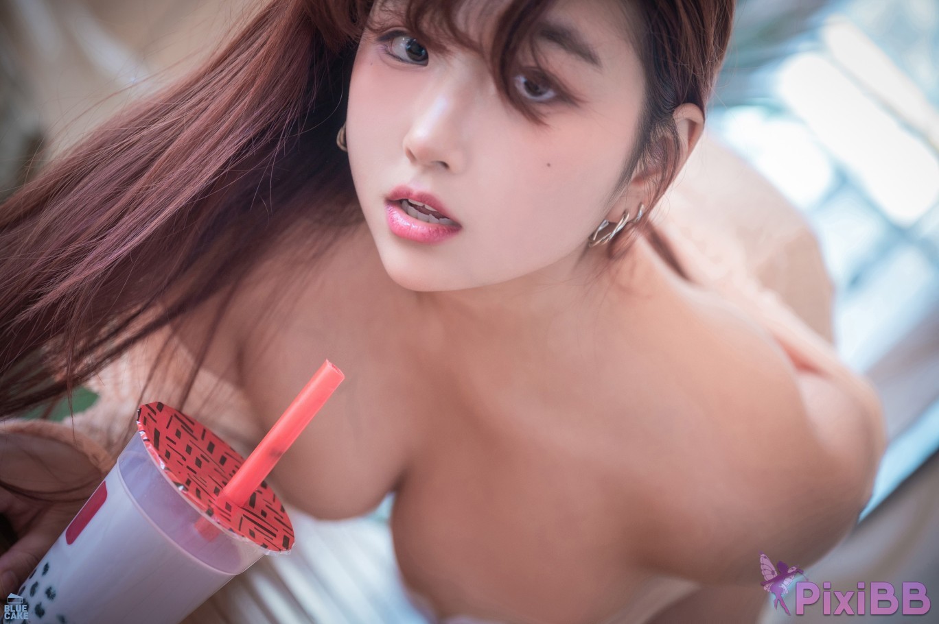 BLUECAKE Ggubbu Bubble Tea Challenge PixiBB.COM 108