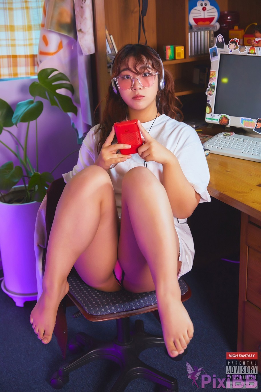 HIGH FANTASY Ggubbu Vol.14 Game Over PixiBB.COM 039